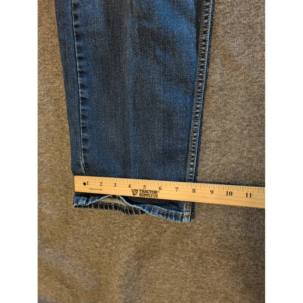 Levi's Jeans Mens 505 Regular Fit Straight Leg Blue 38x32 Vintage Style 80s‎